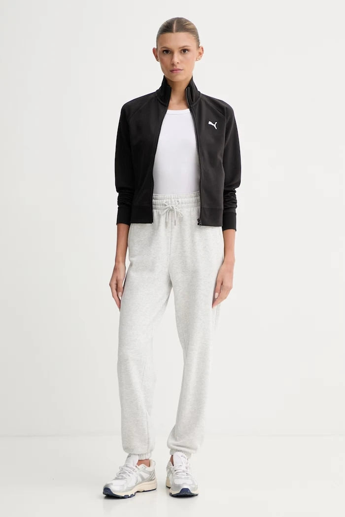 Puma fermuarlı kadın bluzu Essentials Slim
