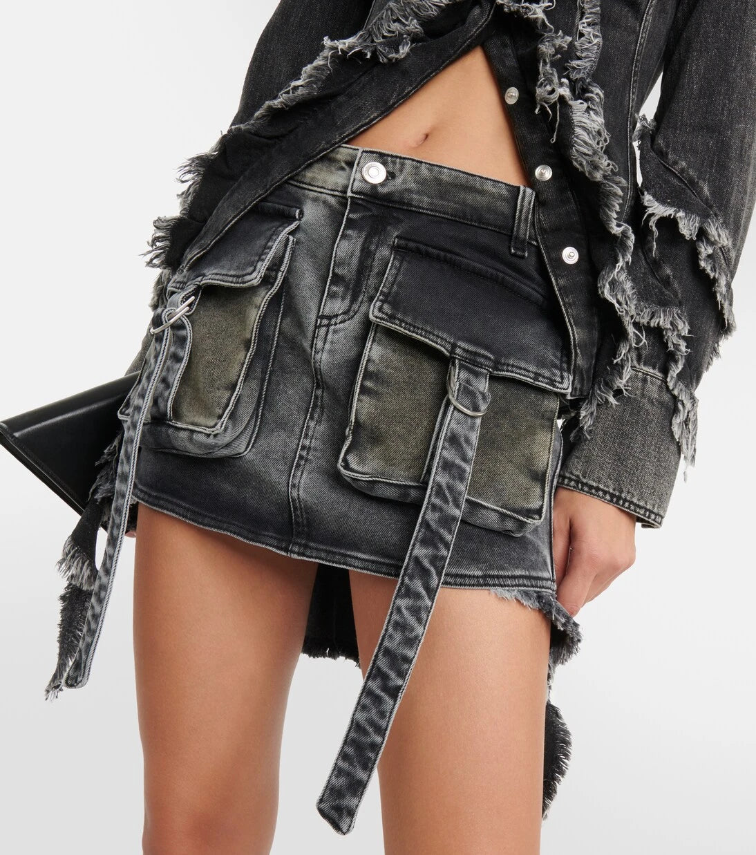 Blumarine - Denim miniskirt