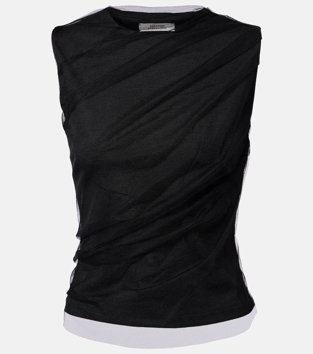 Dorothee Schumacher - Draped tulle top