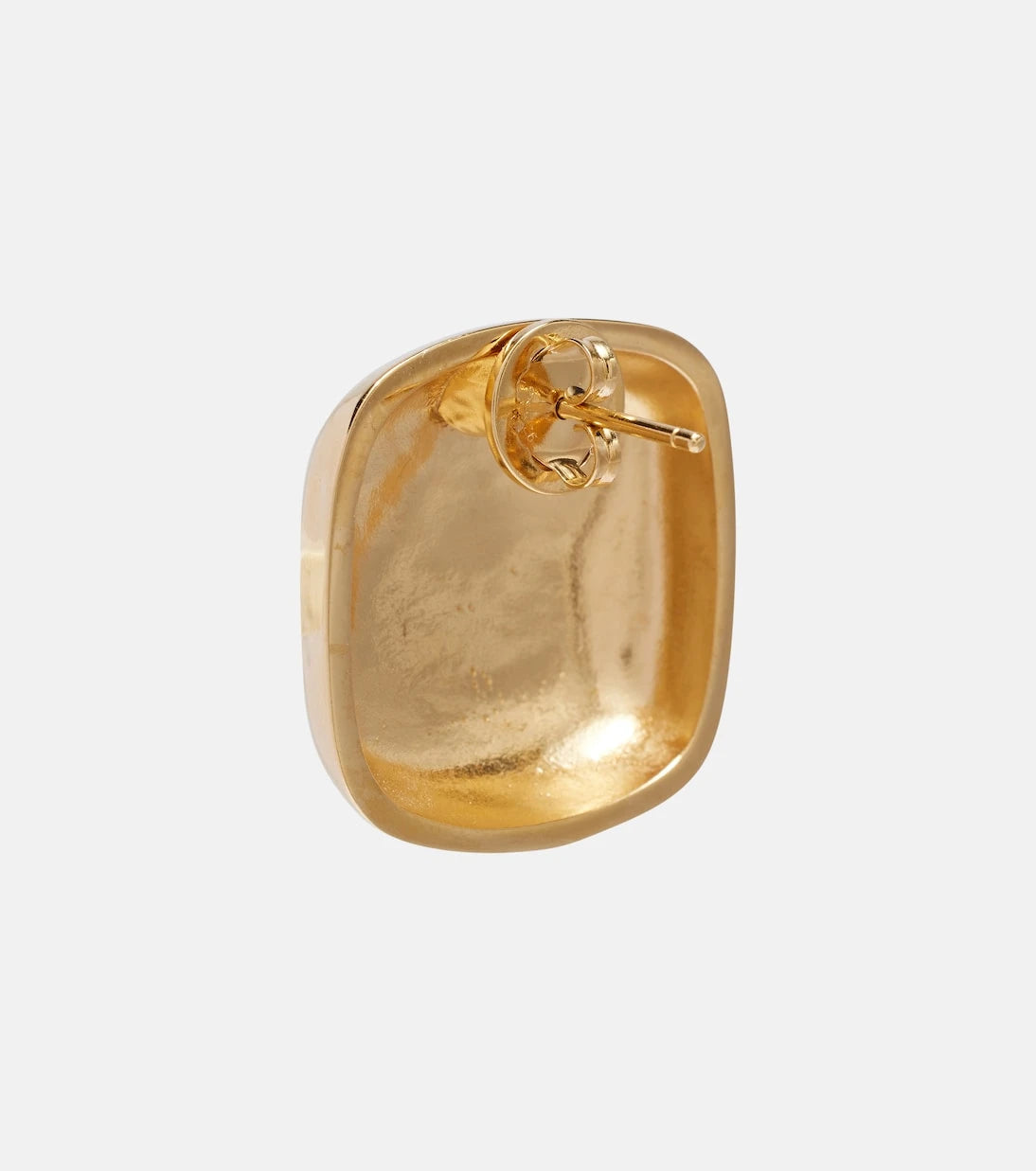Déhanche - Tetra Large gold-plated sterling silver earrings