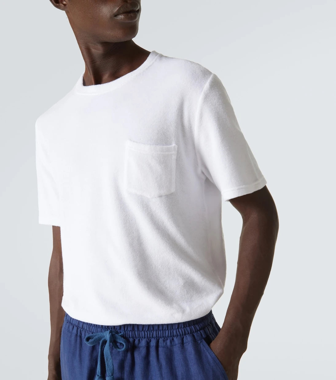 Fedeli - Cotton terry T-shirt