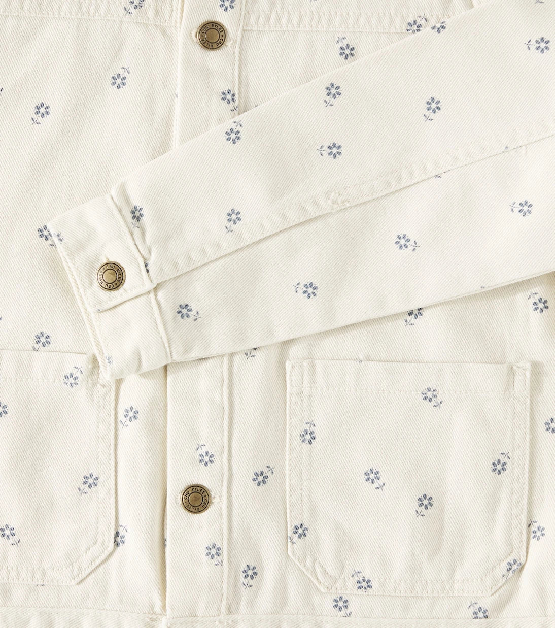 Rylee + Cru - Chore floral denim jacket