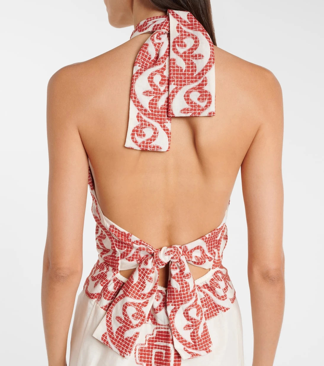 Johanna Ortiz - Printed cotton midi dress