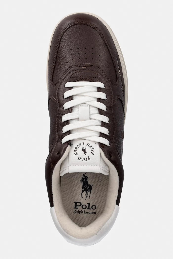Polo Ralph Lauren Mastr Ct Sig erkek deri spor ayakkabı