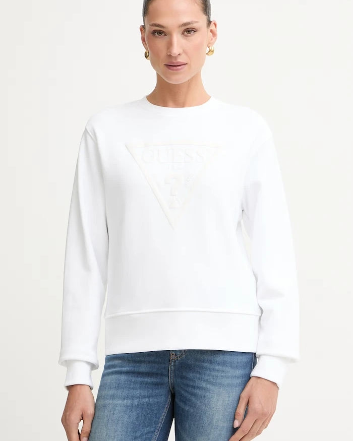 Guess pamuklu kadın sweatshirt