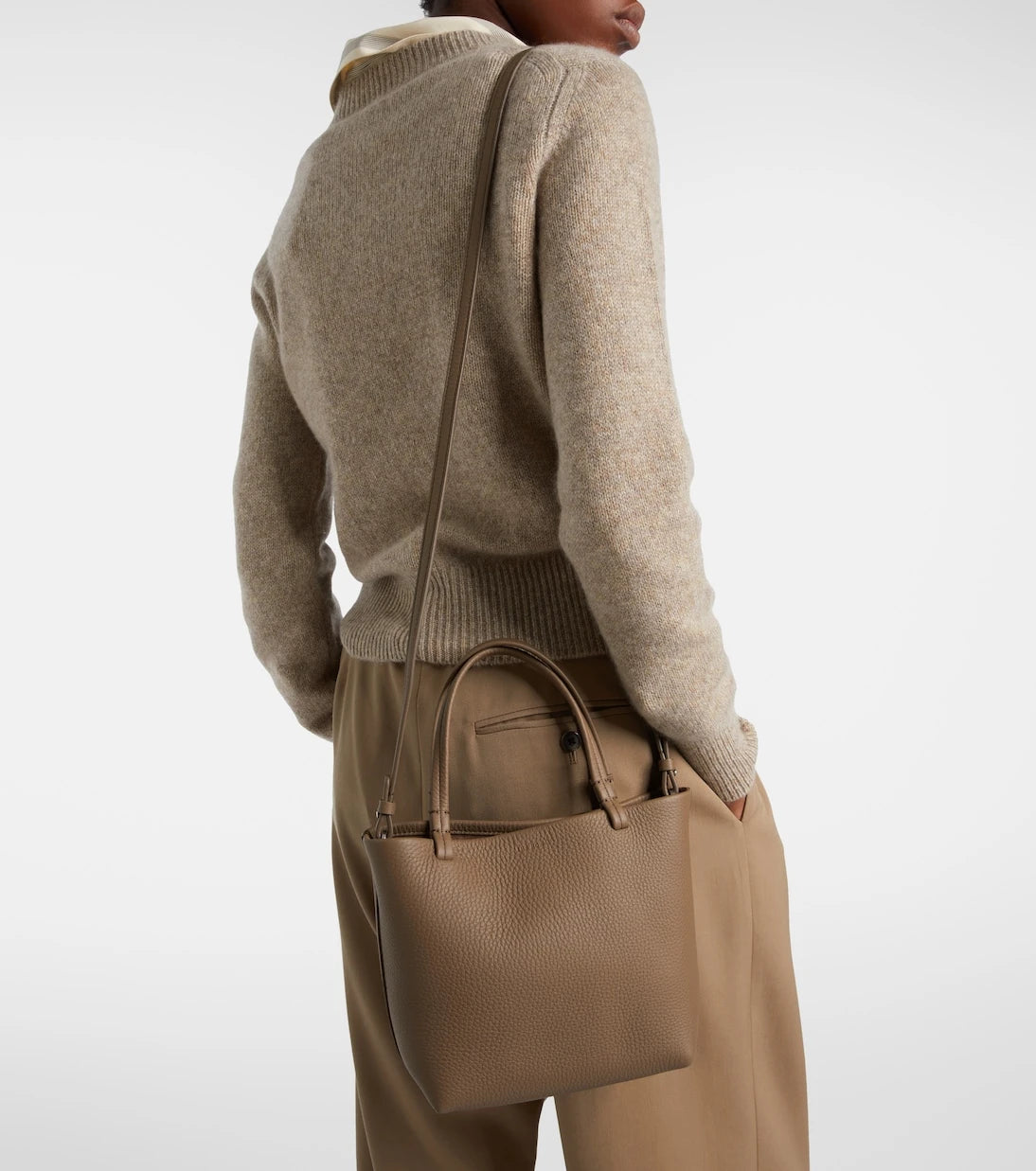 The Row - Park Small leather tote bag