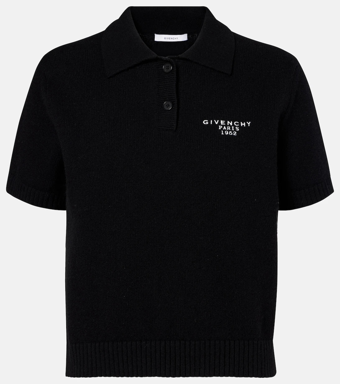 Givenchy - Wool and cashmere polo sweater
