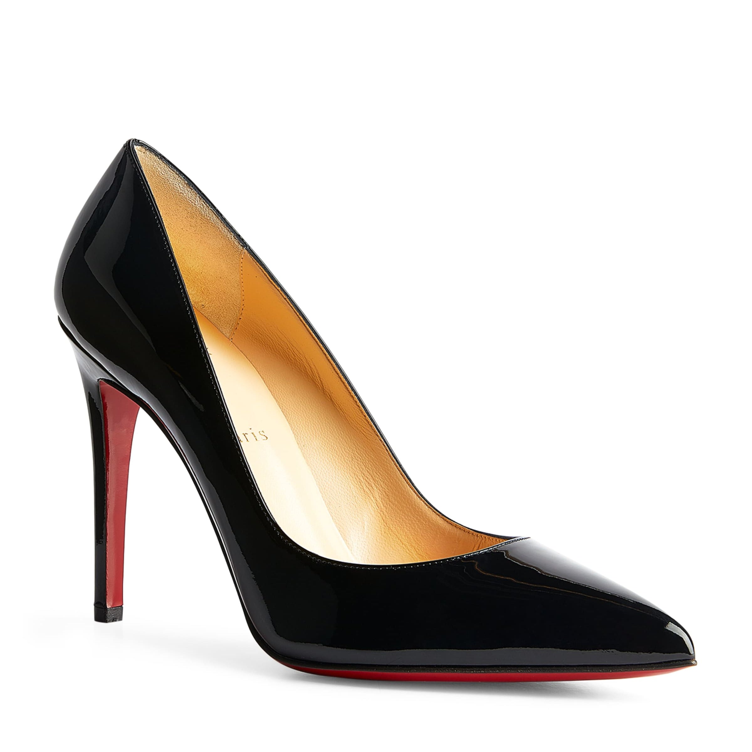 Christian Louboutin Black Pigalle Patent Pumps 100