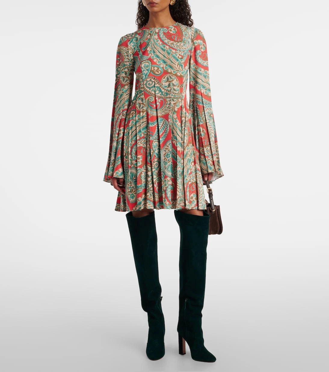 Aquazzura - Joplin 105 suede knee-high boots