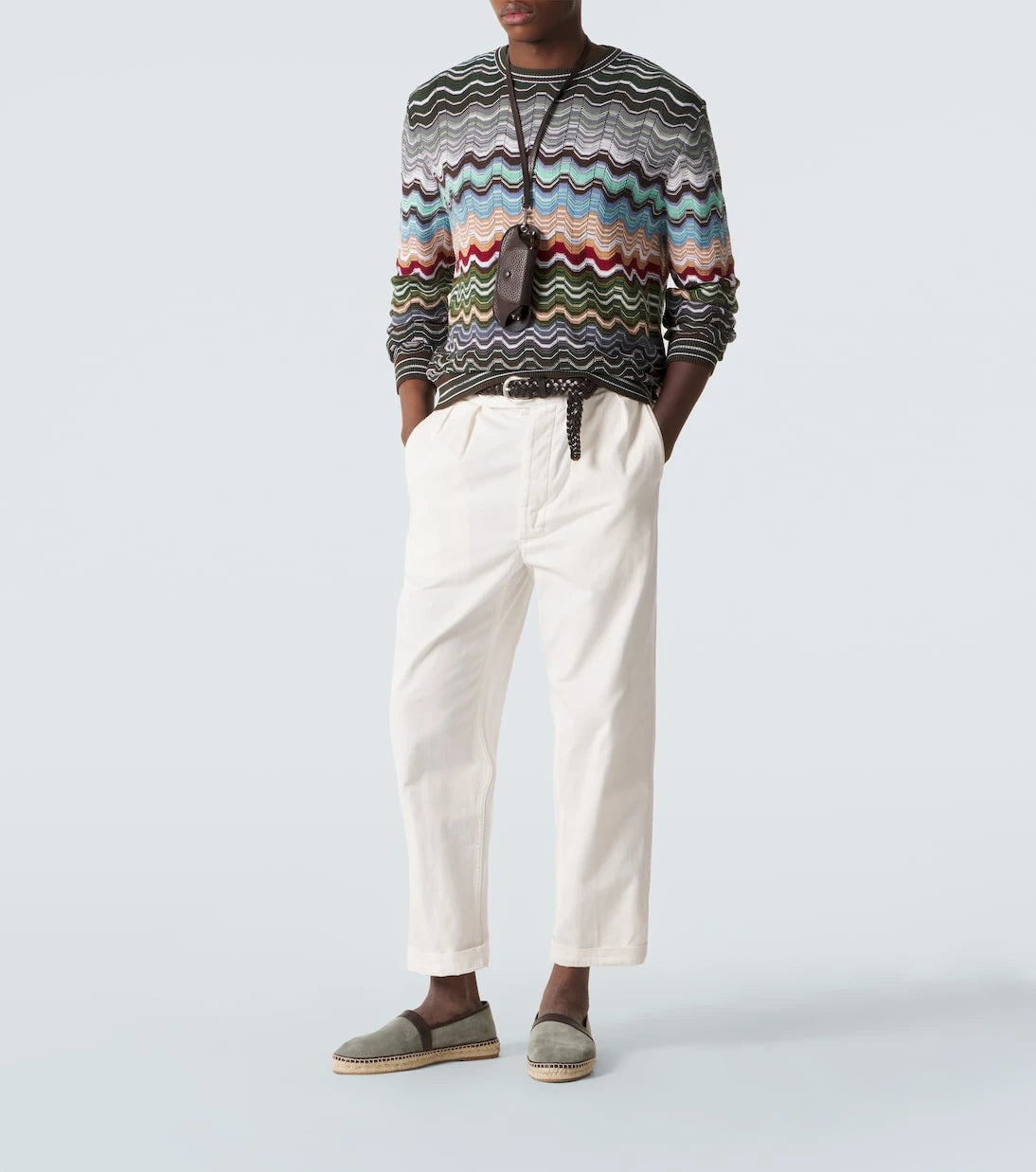 Missoni - Zigzag cotton-blend sweater
