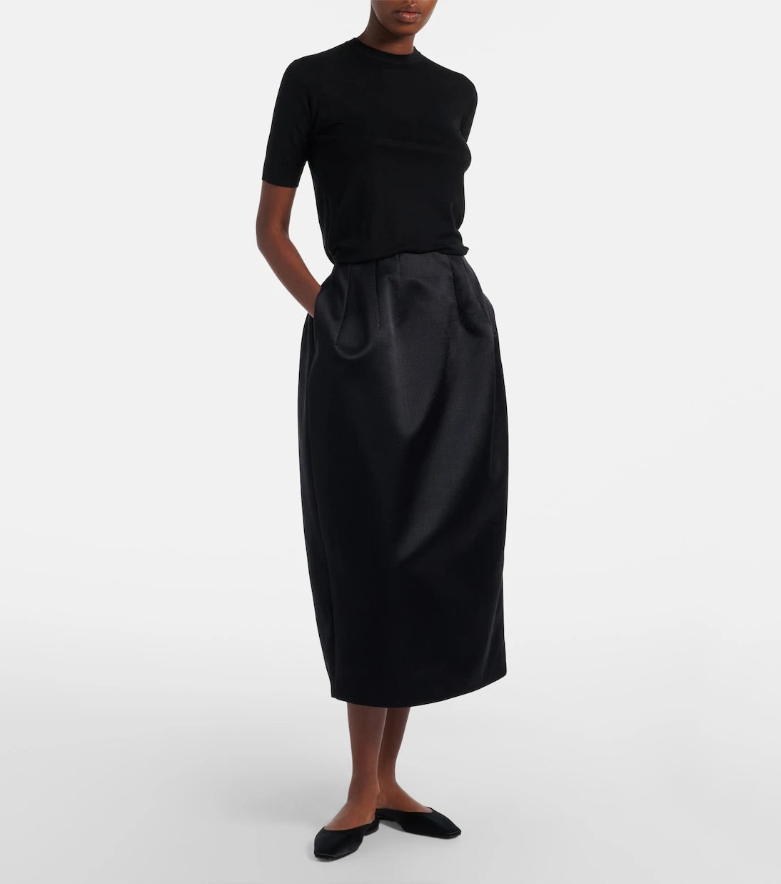 The Row - June satin mules