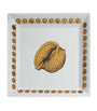Fornasetti Square Giro di Conchiglie Plate (20cm x 20cm)