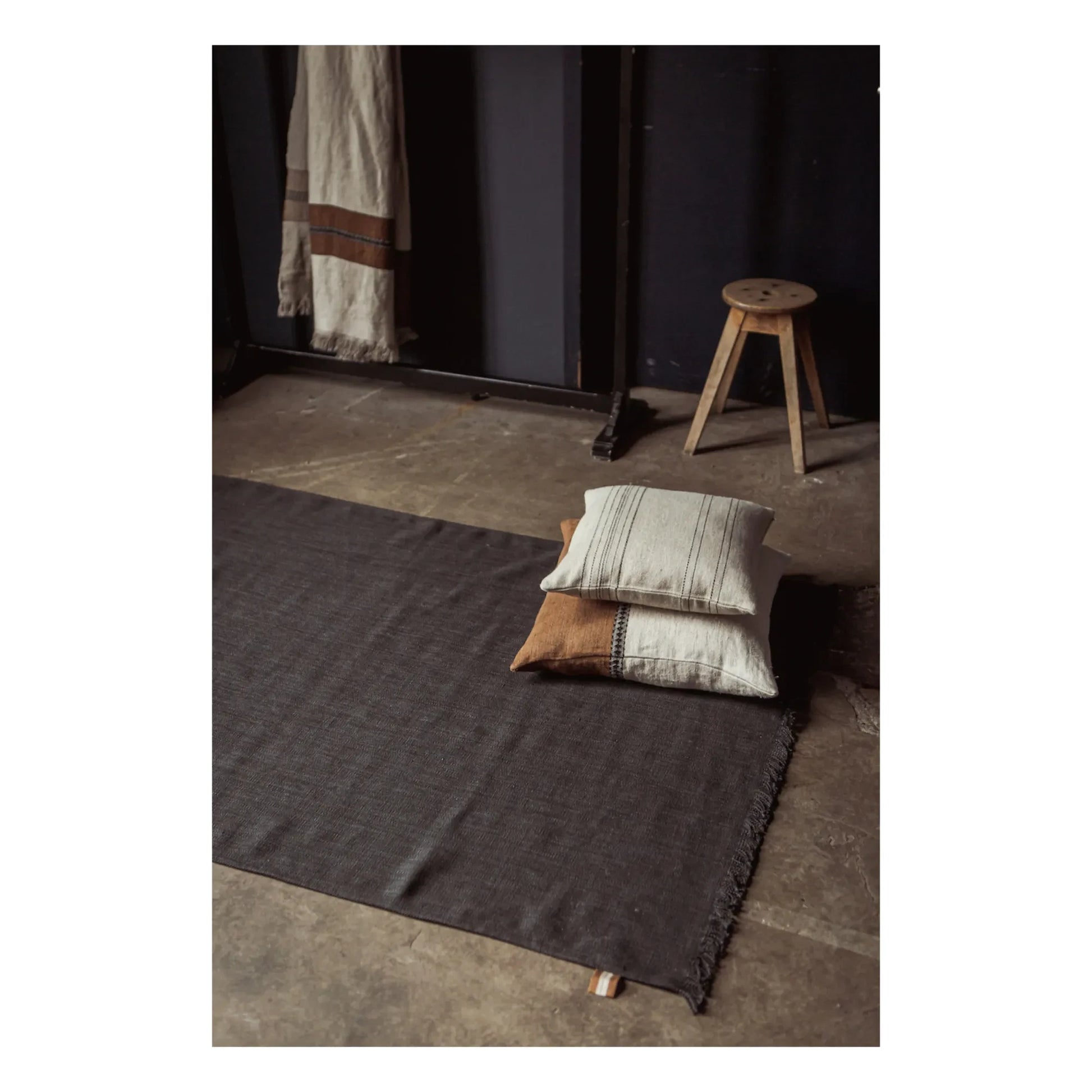 Libeco - Jasper rug | Black