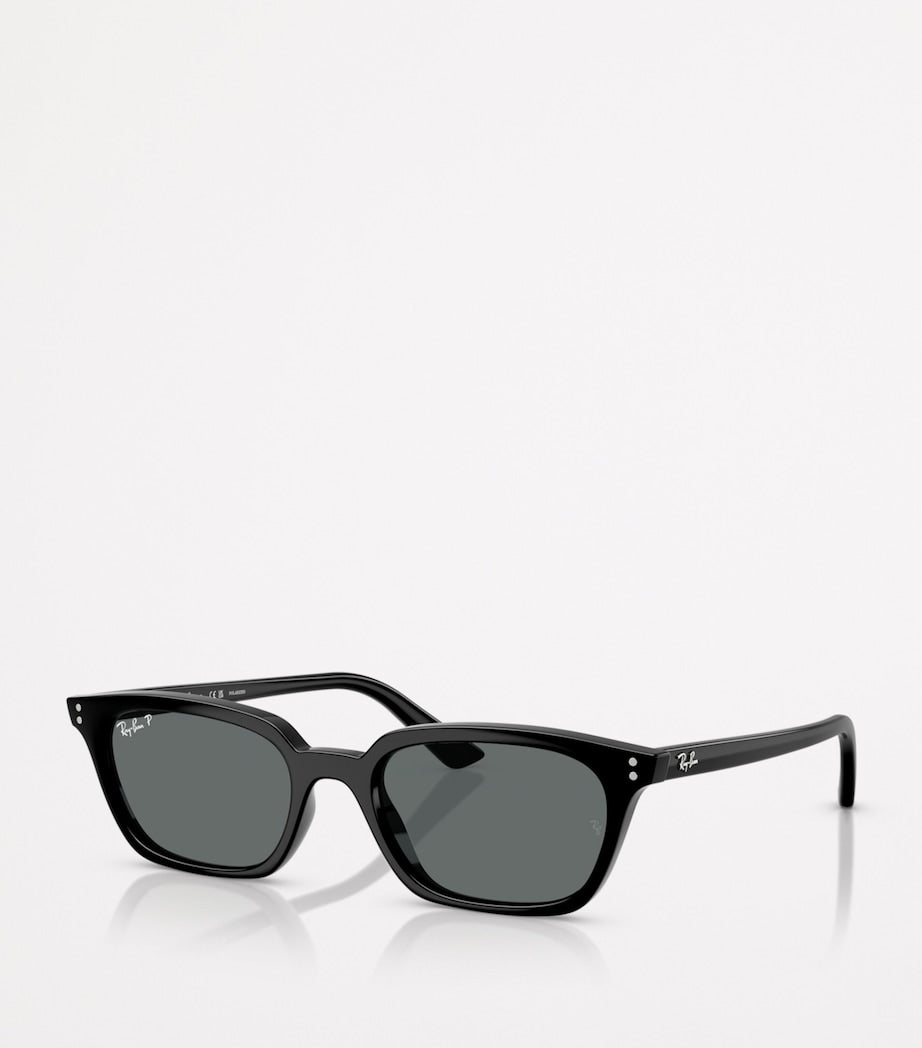 Ray-Ban Black RB4456 Zaya Bio-Based Sunglasses