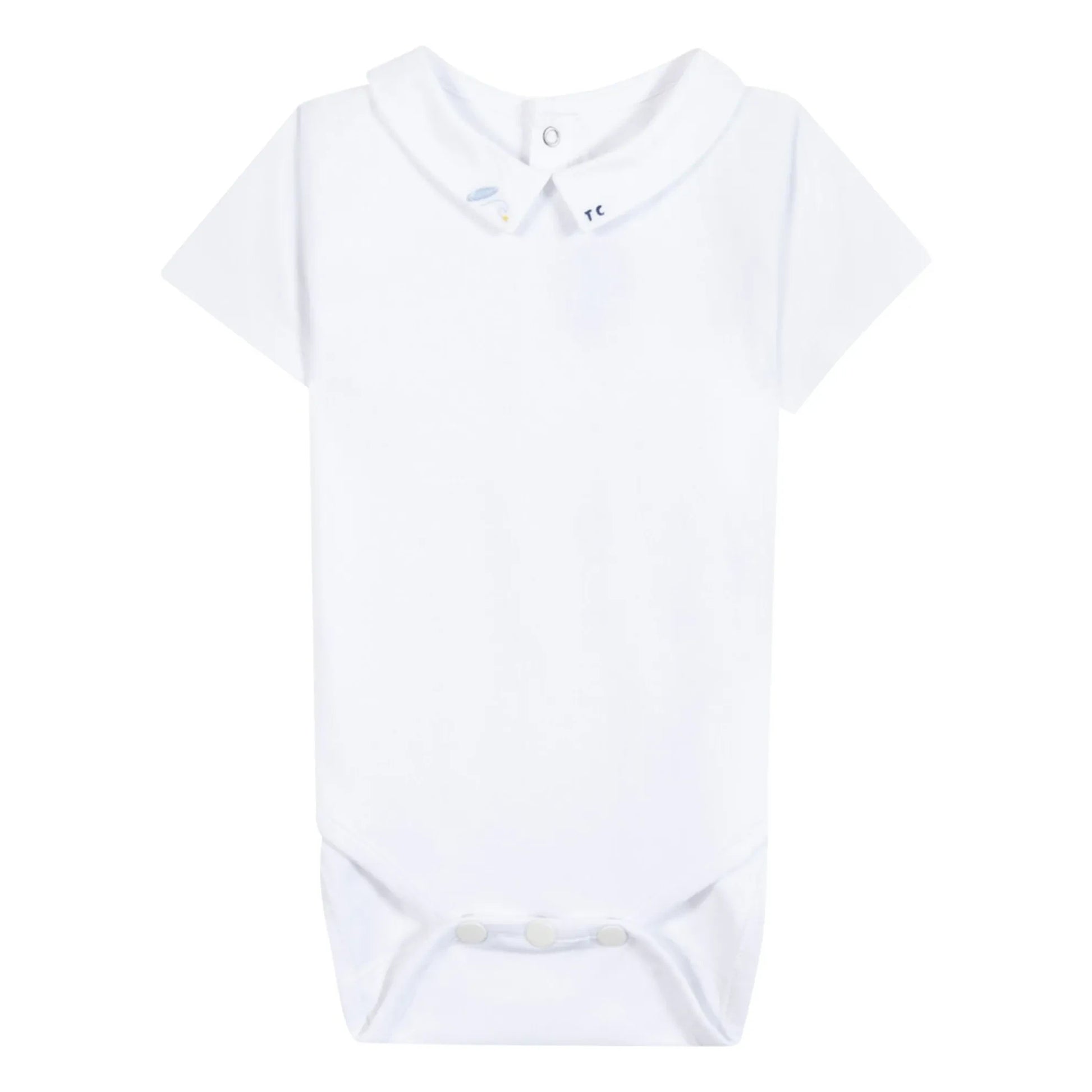 Tartine et Chocolat - Polo neck bodysuit | White