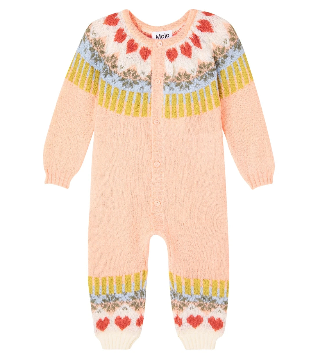Molo - Baby Frej alpaca-blend onesie