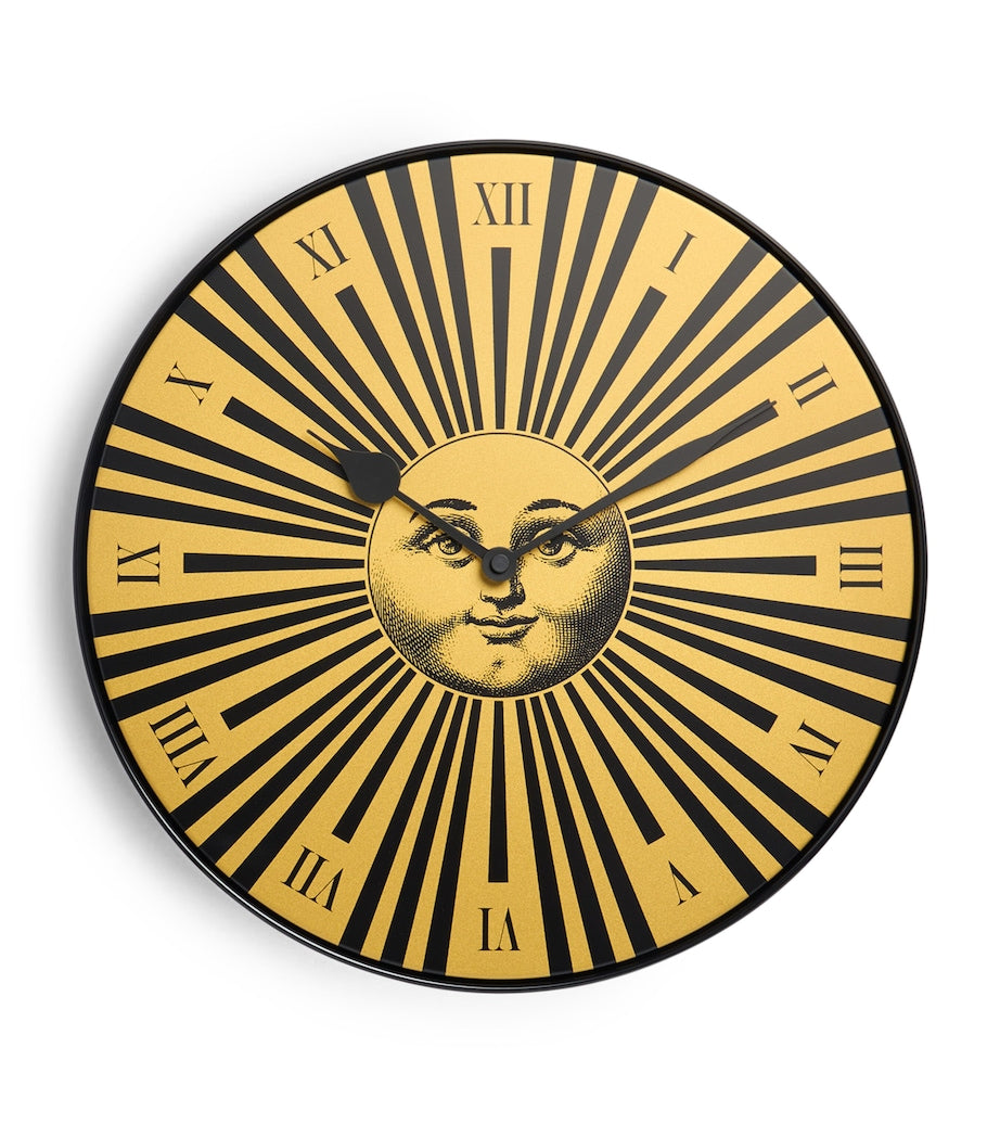 Sole Raggiante Wall Clock