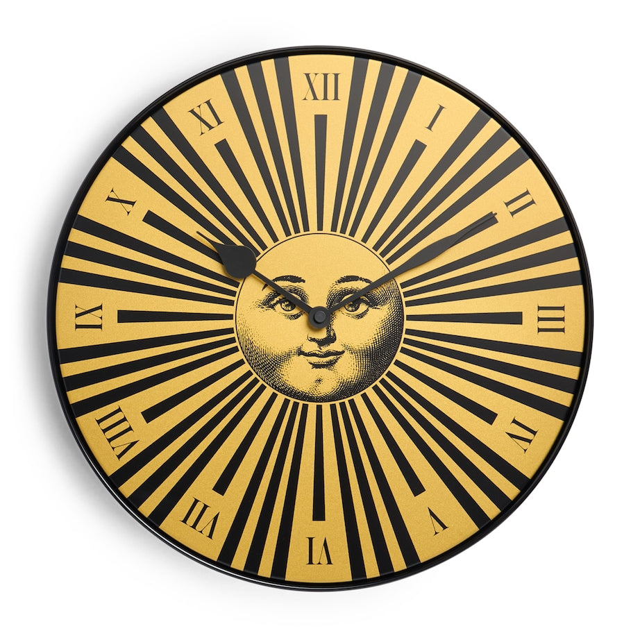 Sole Raggiante Wall Clock