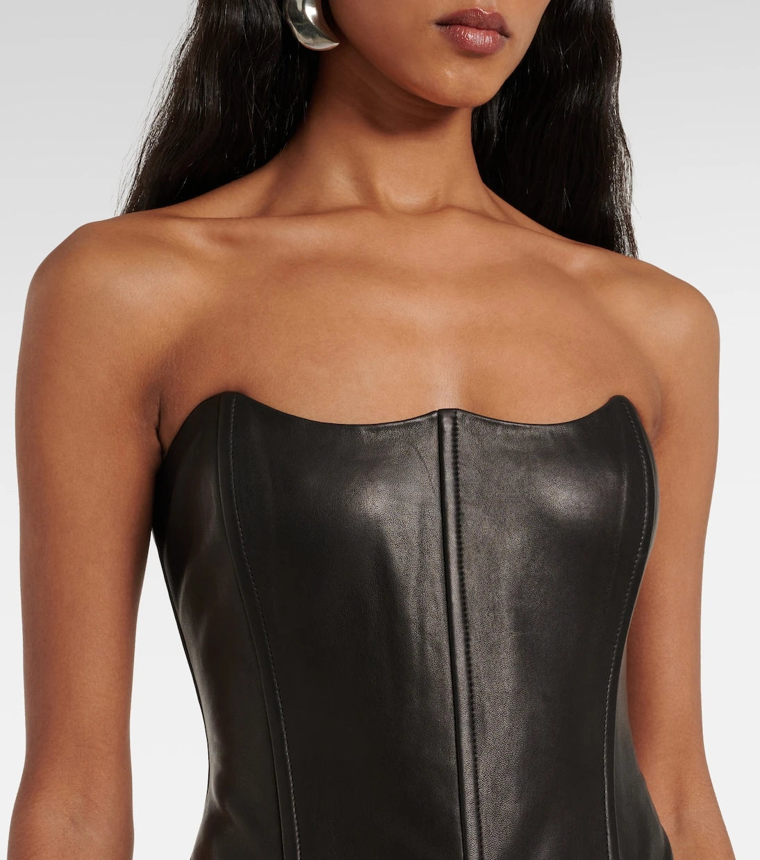 The Sei - Leather bustier