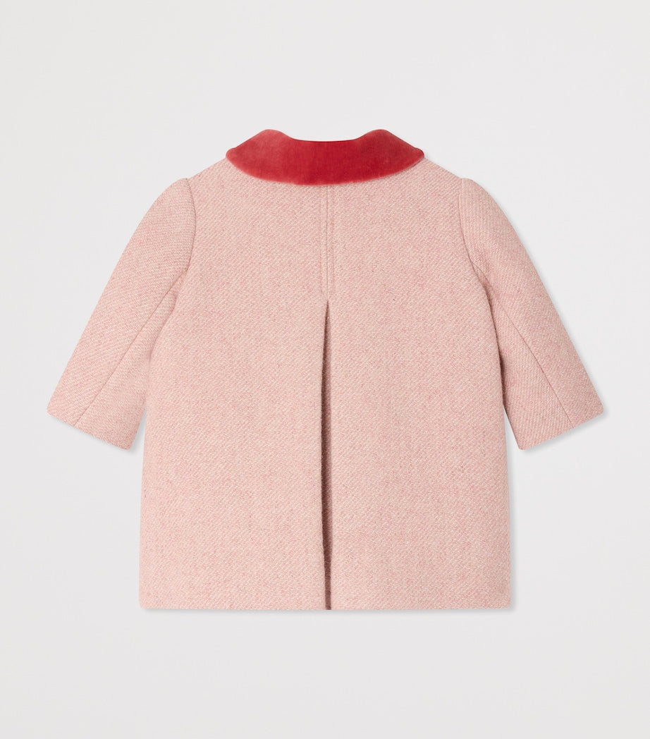 Wool-Blend Double-Breasted Coat (6 Months)