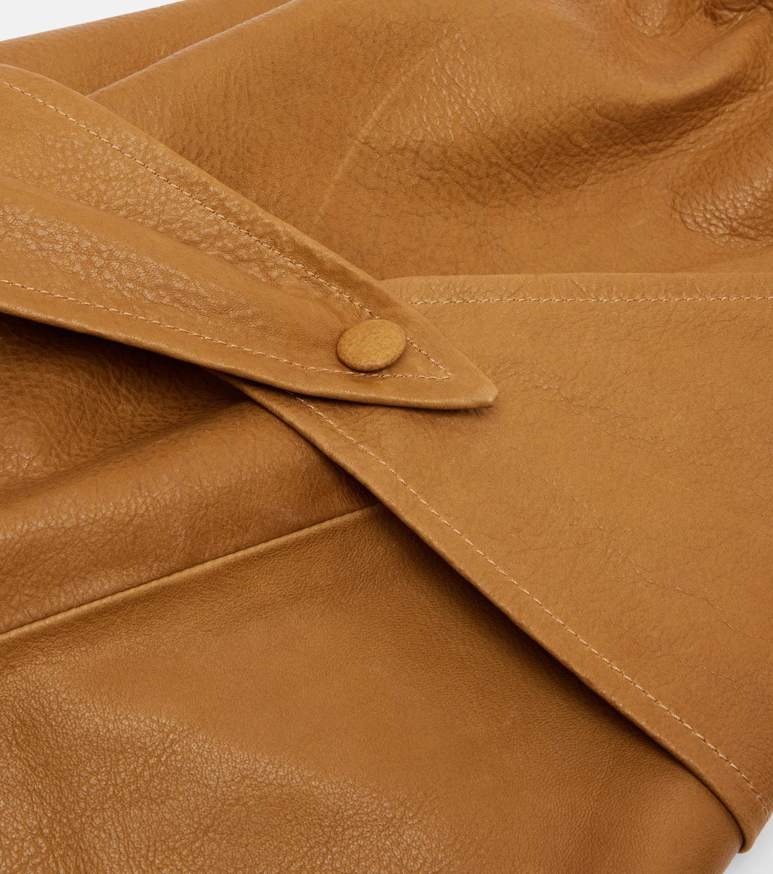 Nour Hammour - Draped leather hood