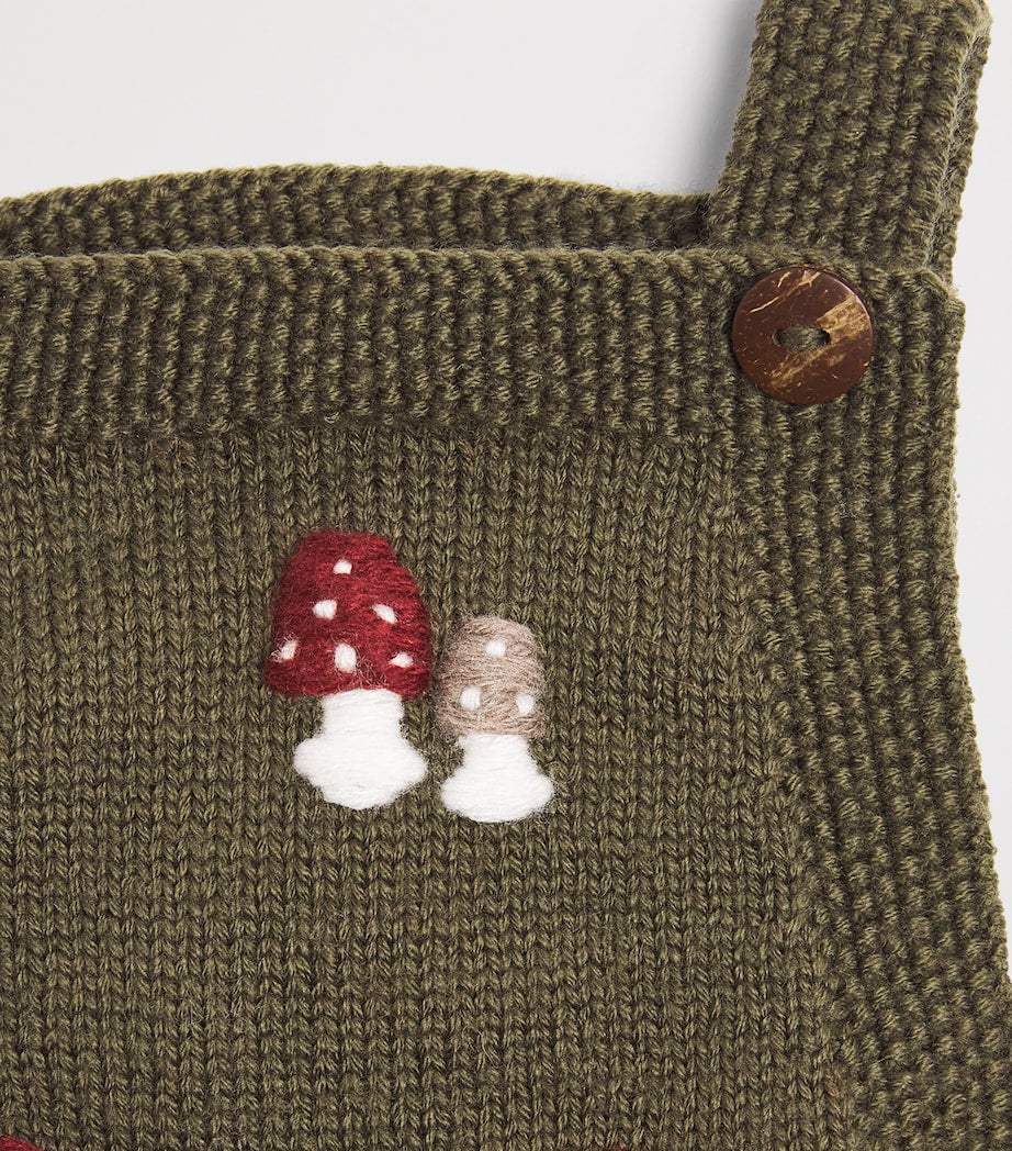 Shirley Bredal Merino Wool Mushroom Playsuit (0-36 Months)