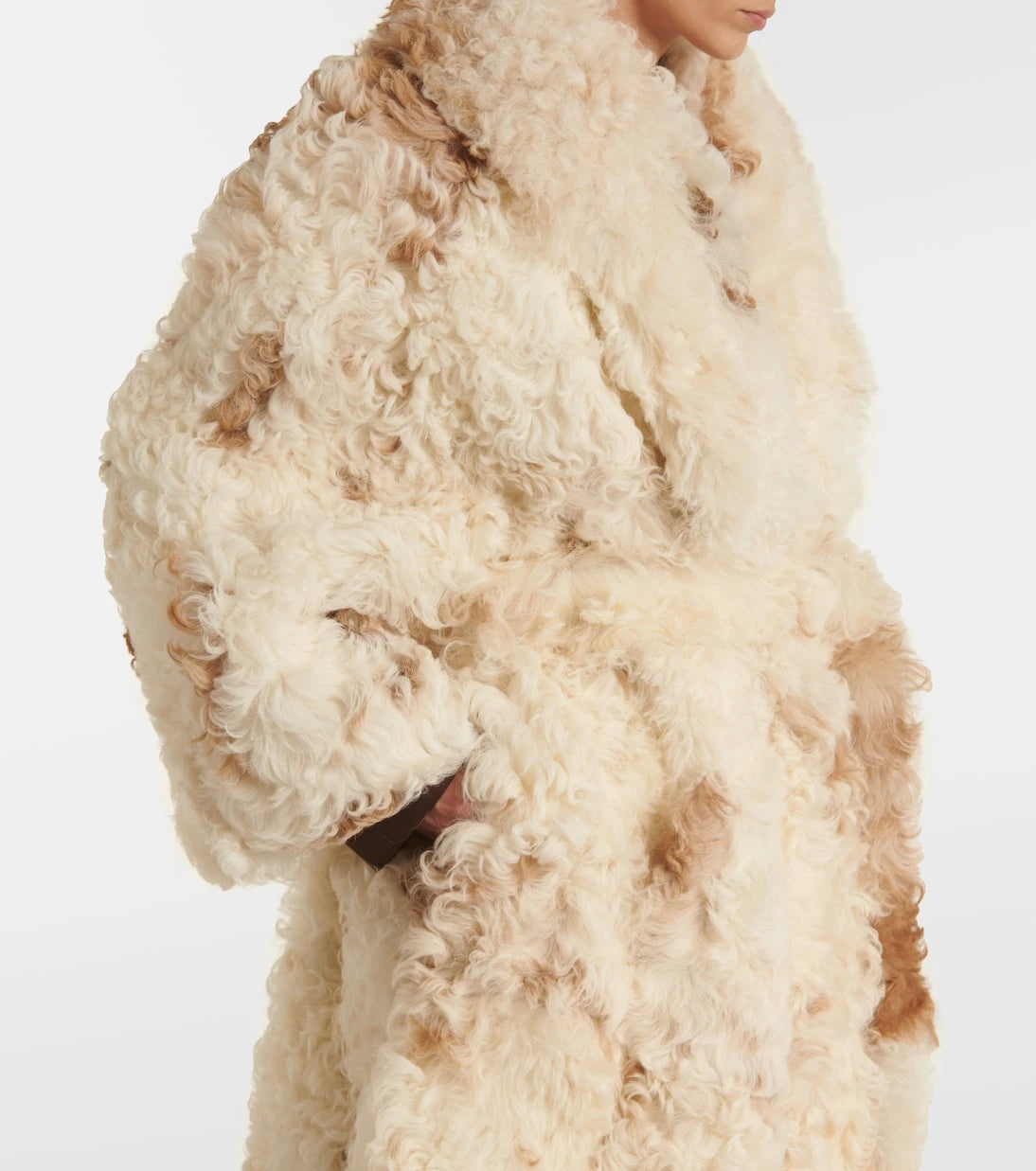 Magda Butrym - Belted shearling coat