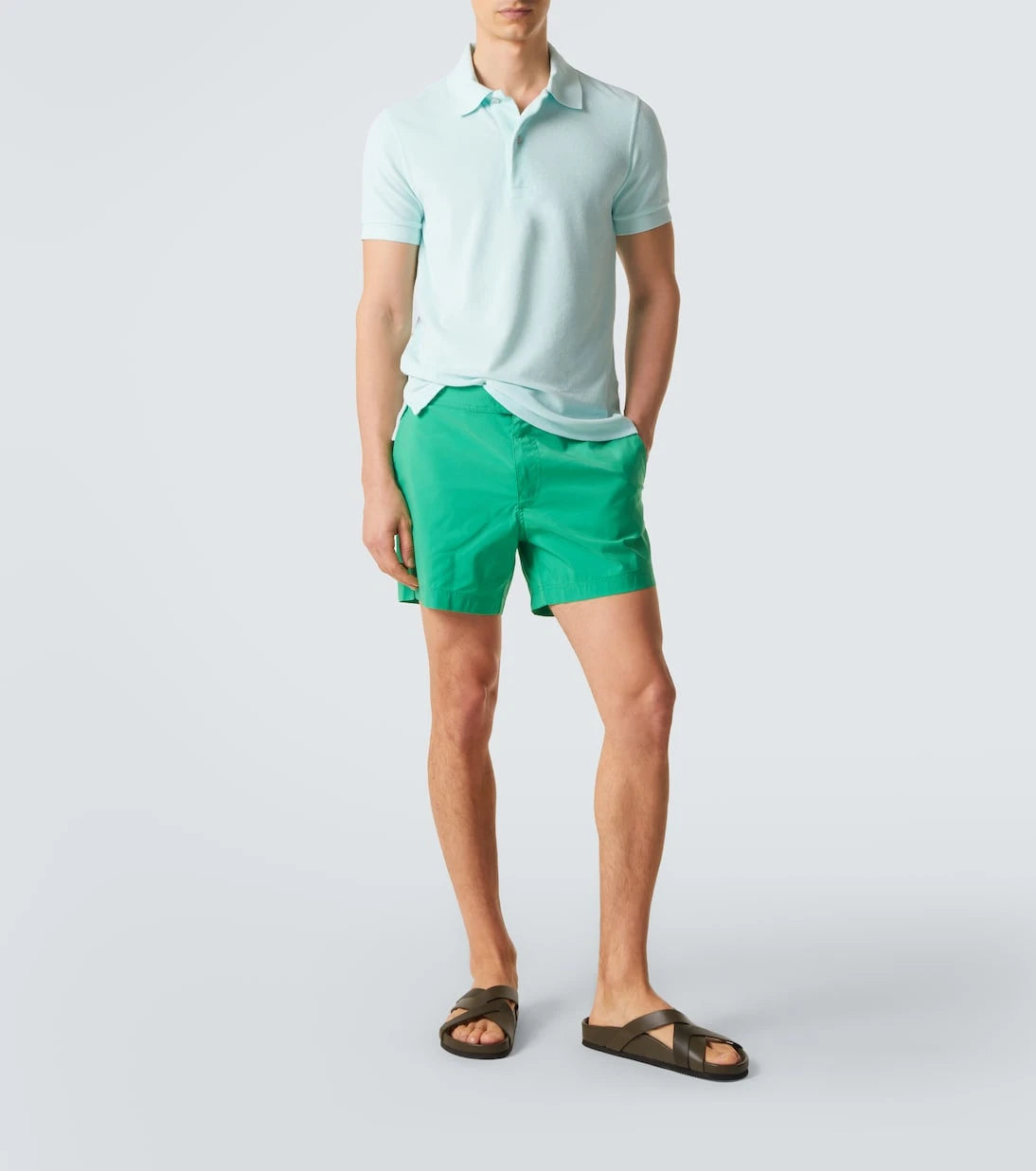 Tom Ford - Cotton-blend terry polo shirt