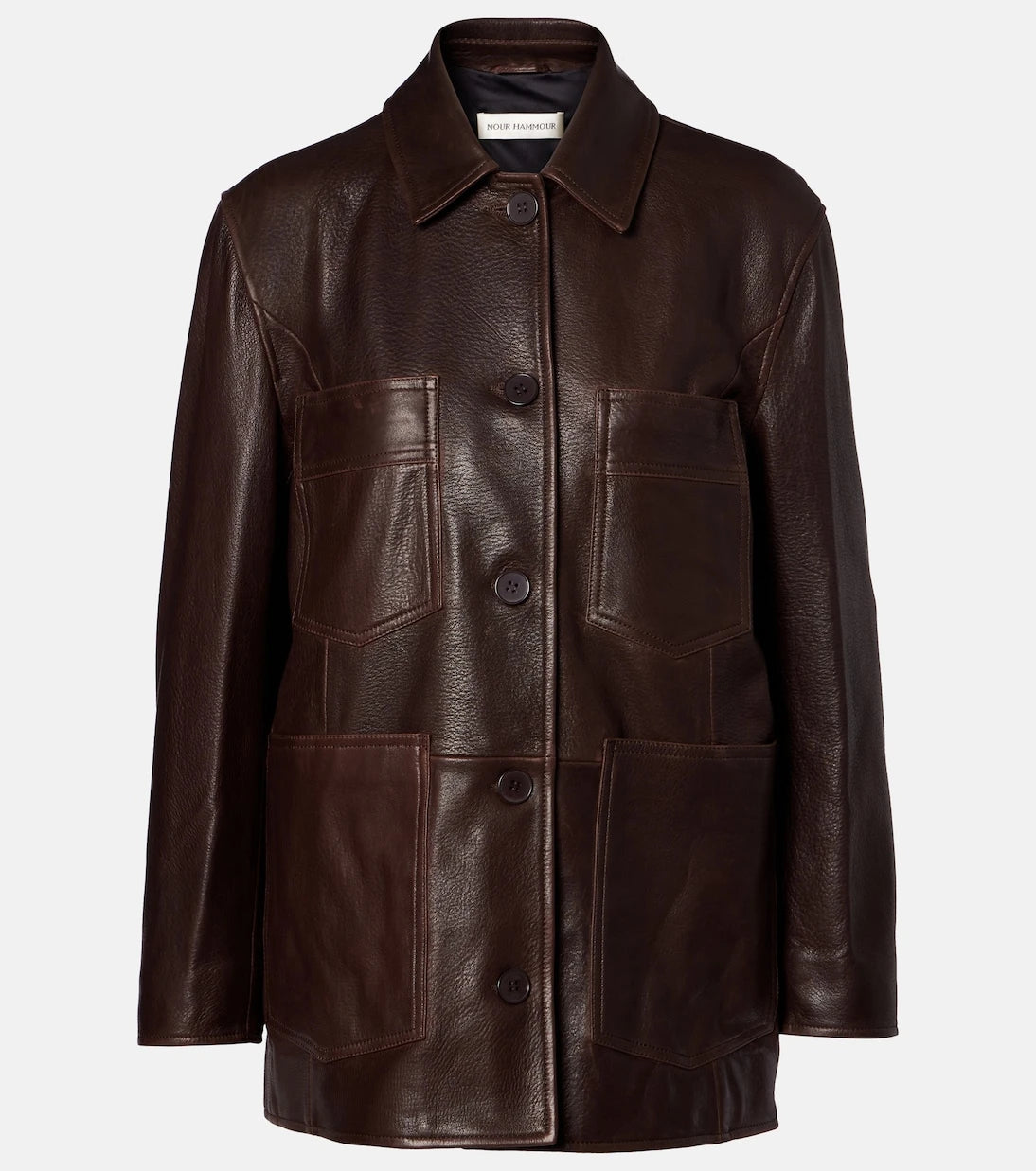 Nour Hammour - Leather jacket