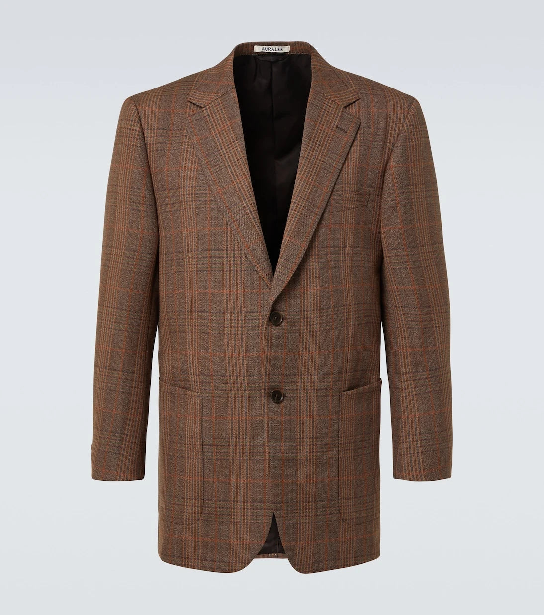 Auralee - Prince of Wales wool blazer
