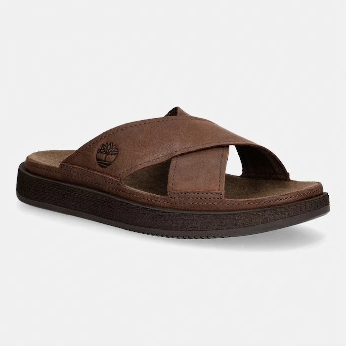 Timberland чехли мъжки от кожа Casco Cove Slide