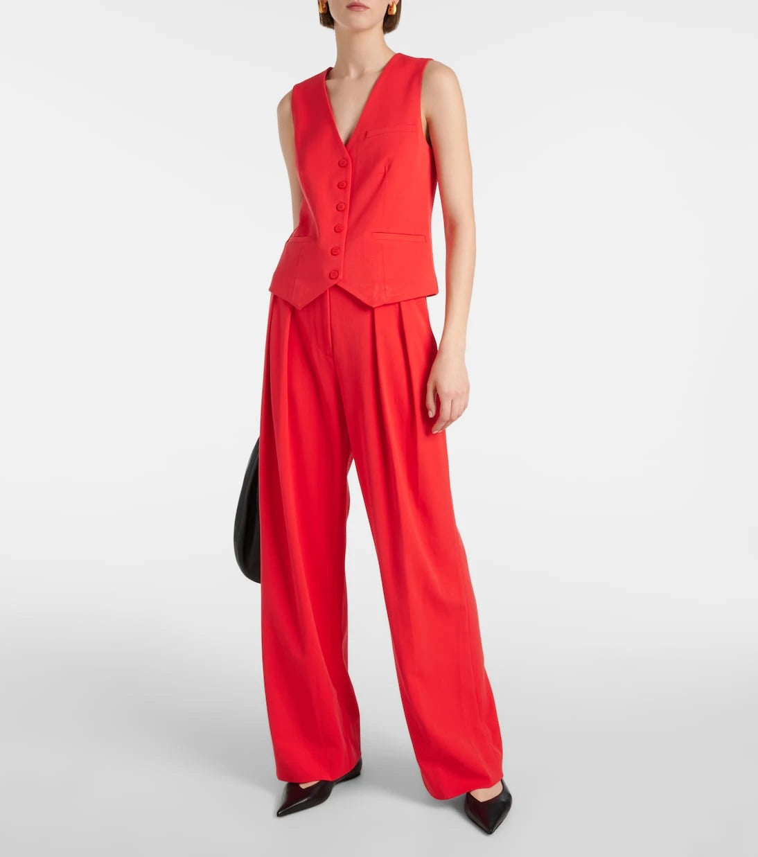 Staud - Brett single-breasted vest