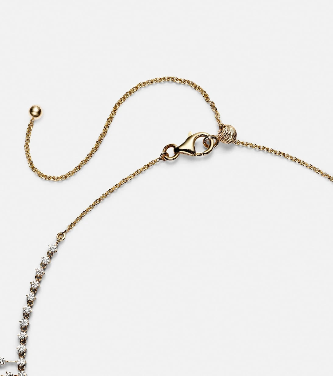 Kamyen - 18kt gold choker with diamonds