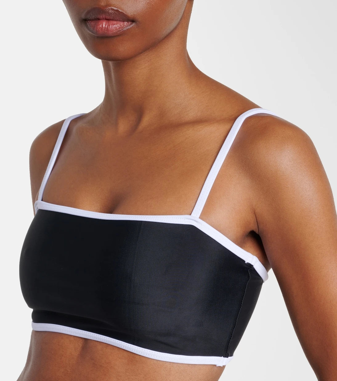 Jade Swim - Striped bikini top