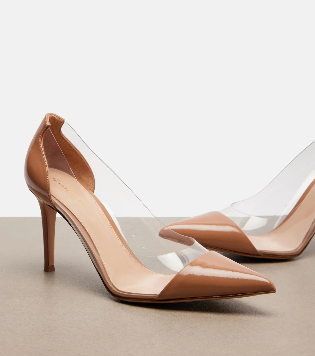 Gianvito Rossi - Patent leather and PVC pumps