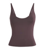 Skims Burgundy Smooth Lounge Cami Top