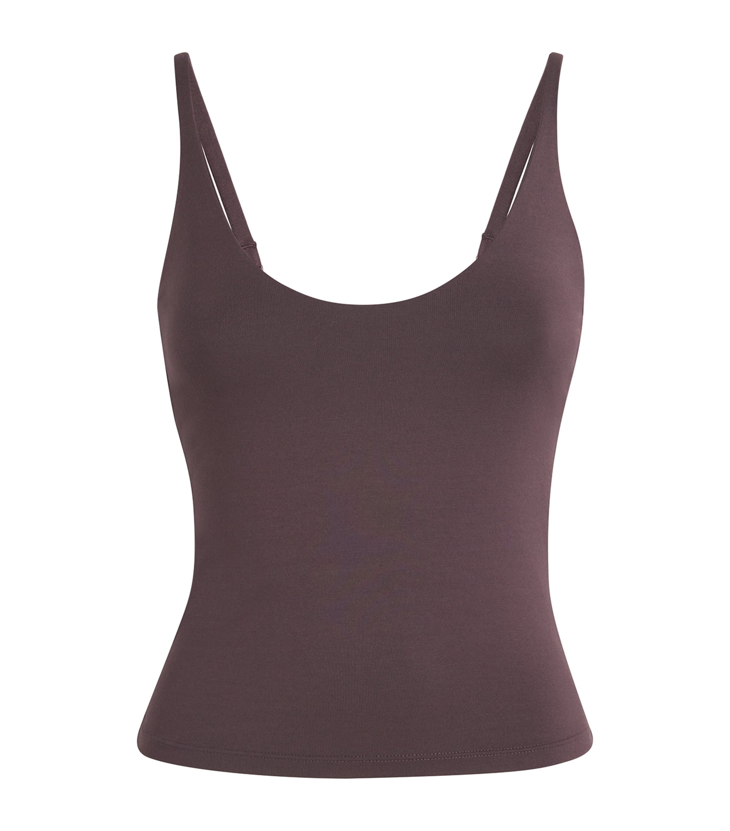 Skims Burgundy Smooth Lounge Cami Top