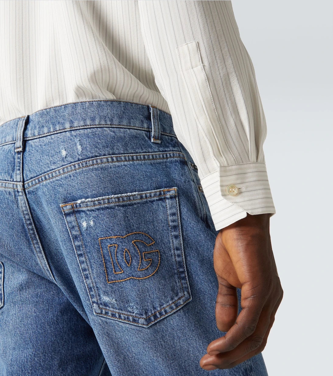 Dolce&Gabbana - Distressed jeans