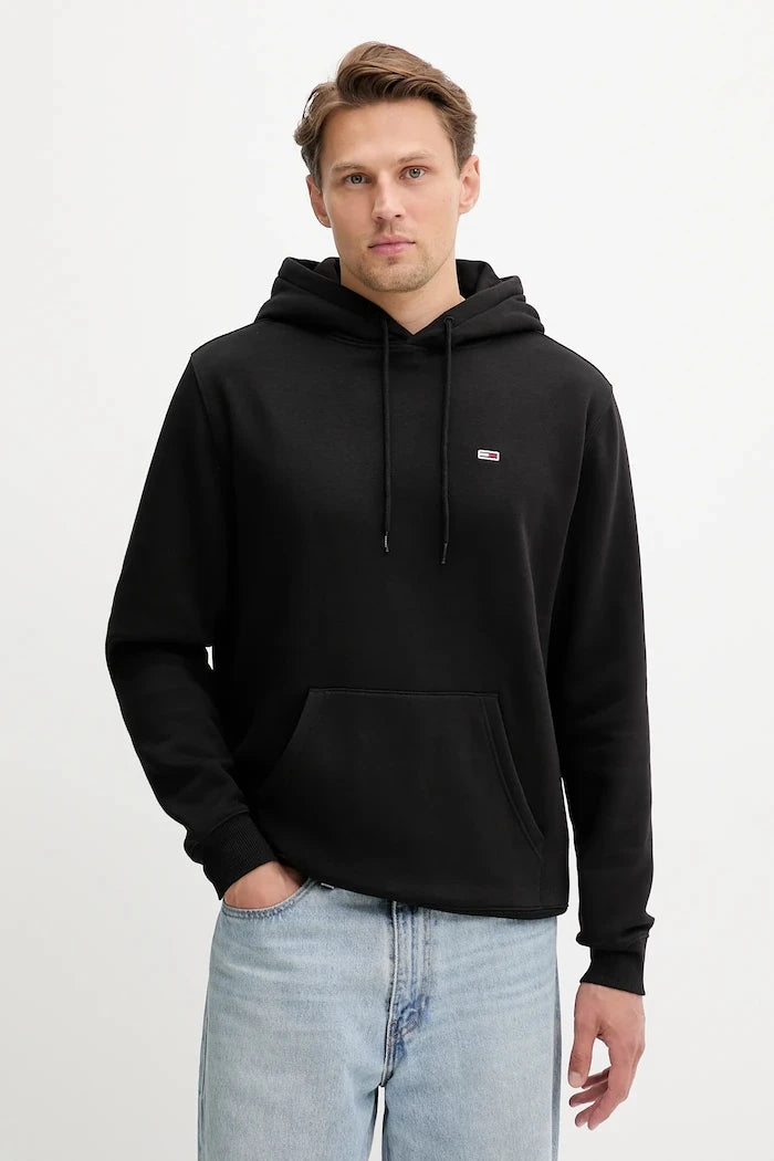 Tommy Jeans Erkek Pamuklu Kapüşonlu Sweatshirt