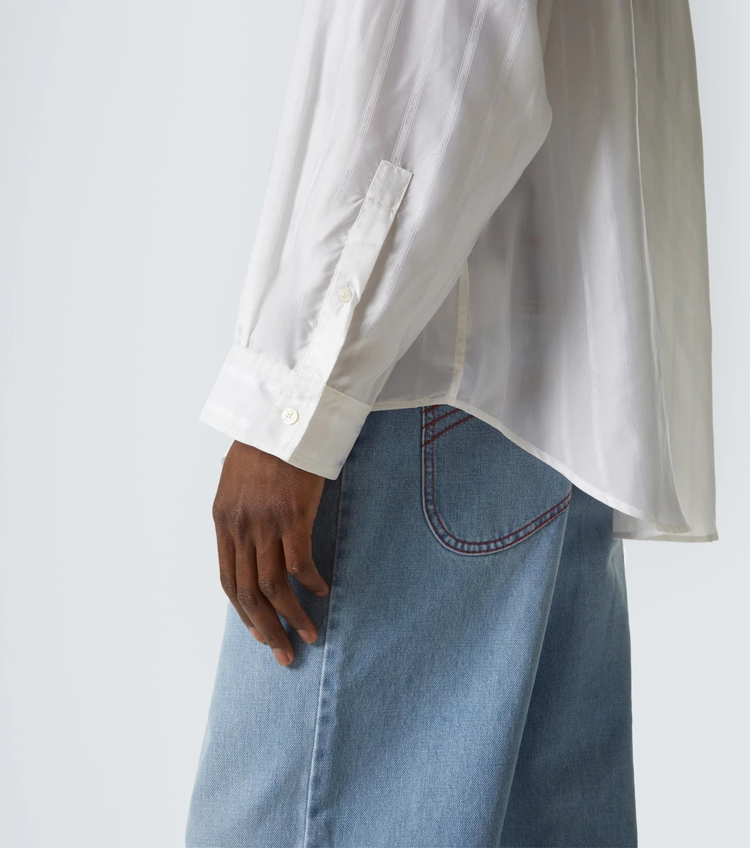 Acne Studios - Striped jacquard shirt