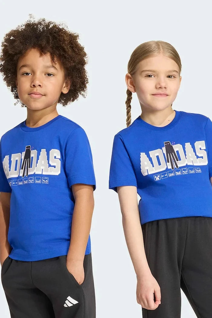 adidas тениска за деца от памук MINECRAFT