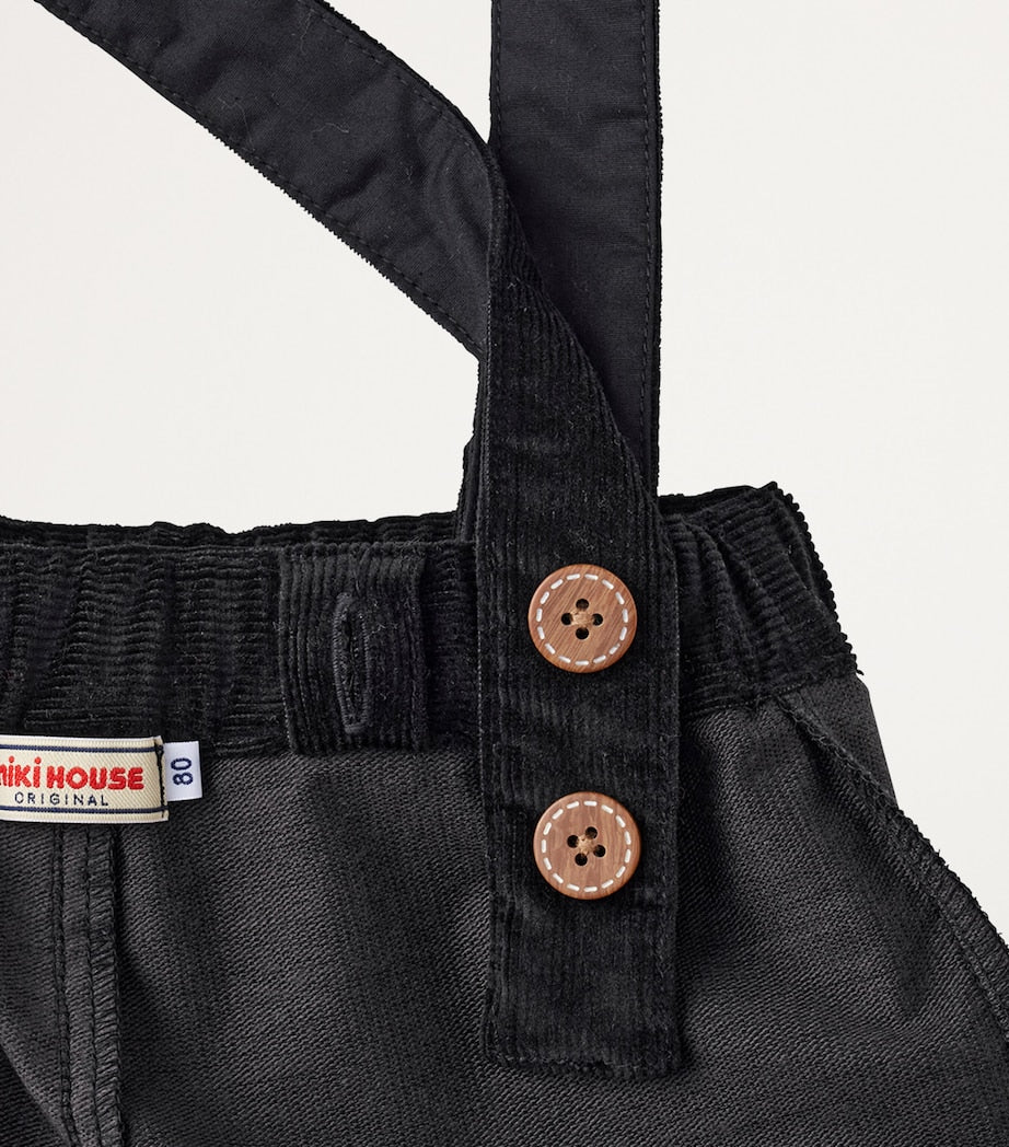 Corduroy Dungarees (2-7 Years)