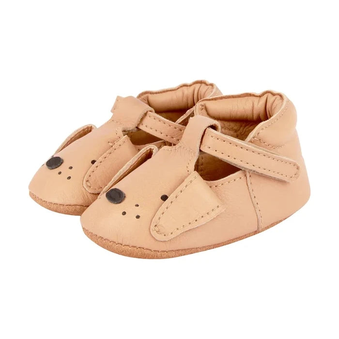 Бебешки кожени обувки Donsje Spark Classic Shoes Dog
