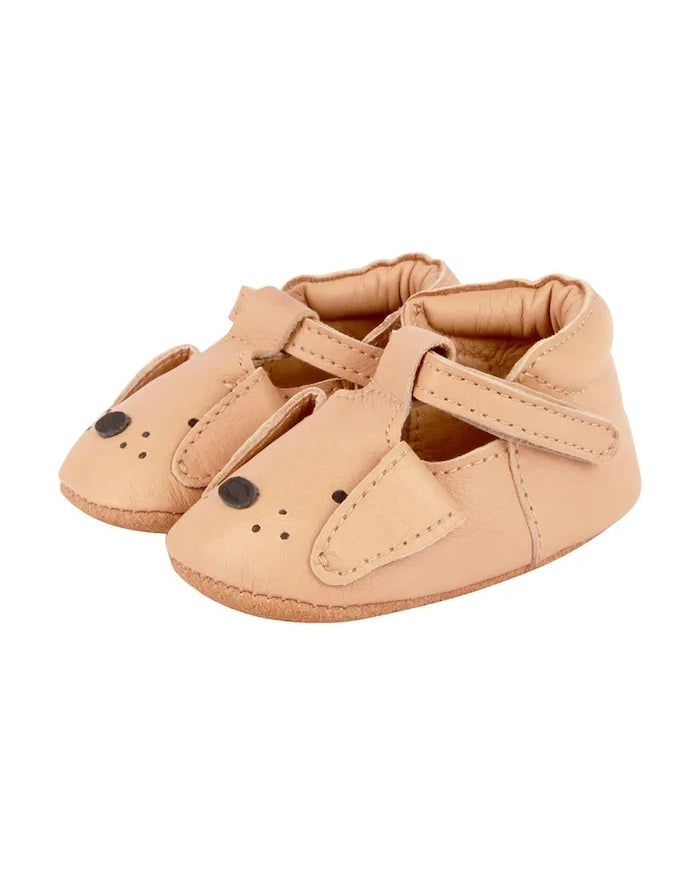 Donsje Spark Classic Shoes Dog Bebek Deri Ayakkabı