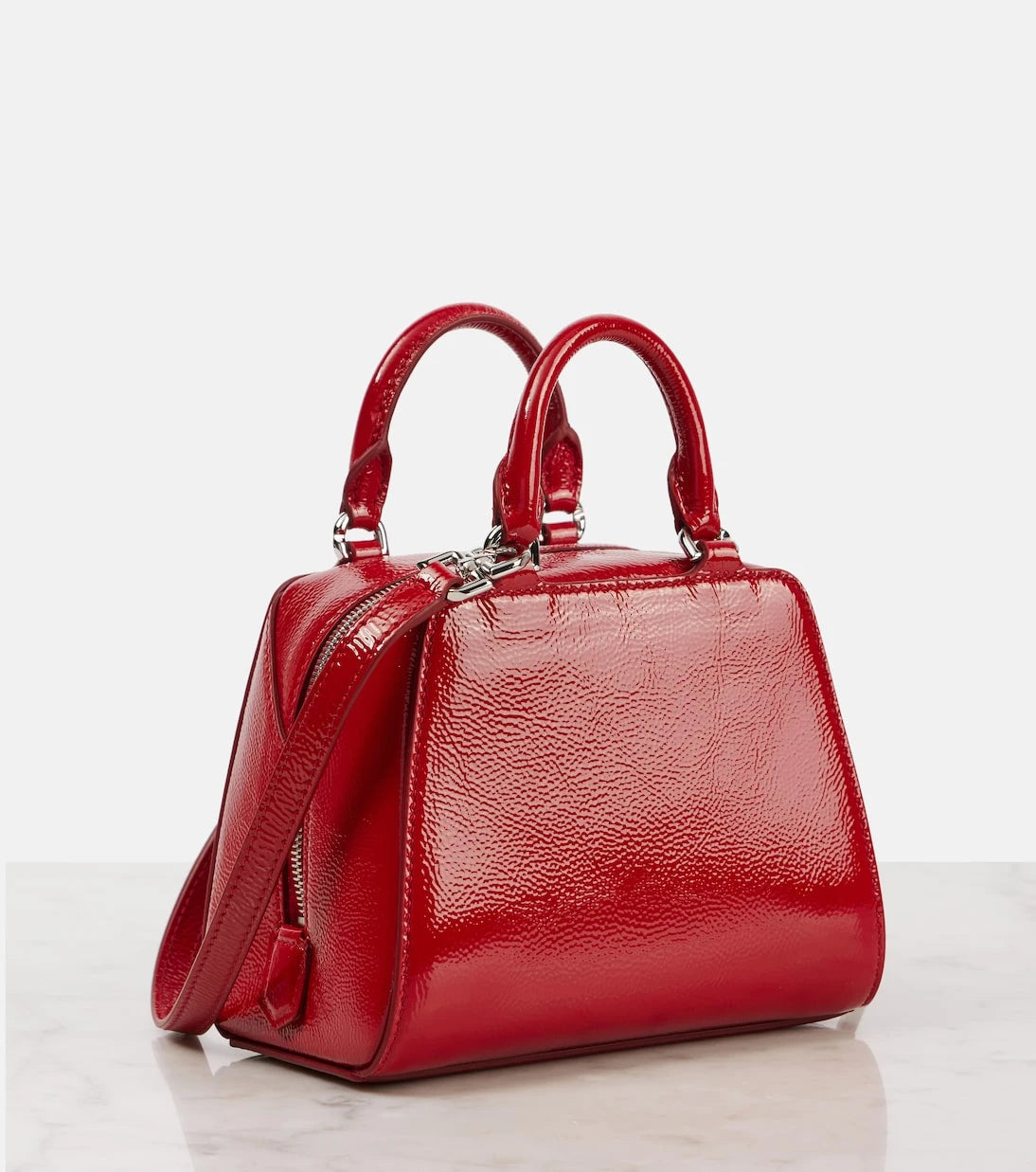 Givenchy - Antigona Cube Nano patent leather tote bag