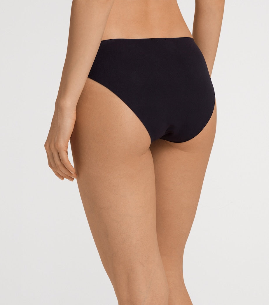 Hanro Black Invisible Touch Mini Briefs