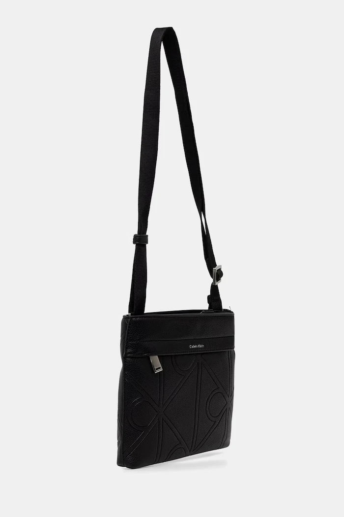 Calvin Klein erkek suni deri omuz çantası