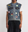 GALLERY DEPT. Blue Midnight Denim Waistcoat