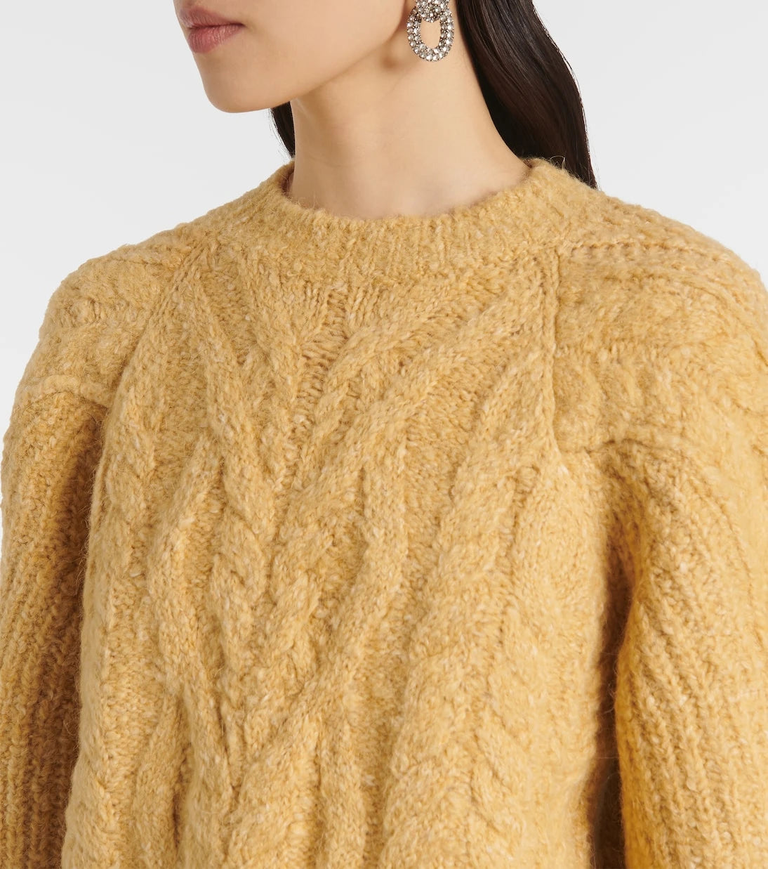 Isabel Marant - Kallie cable-knit sweater