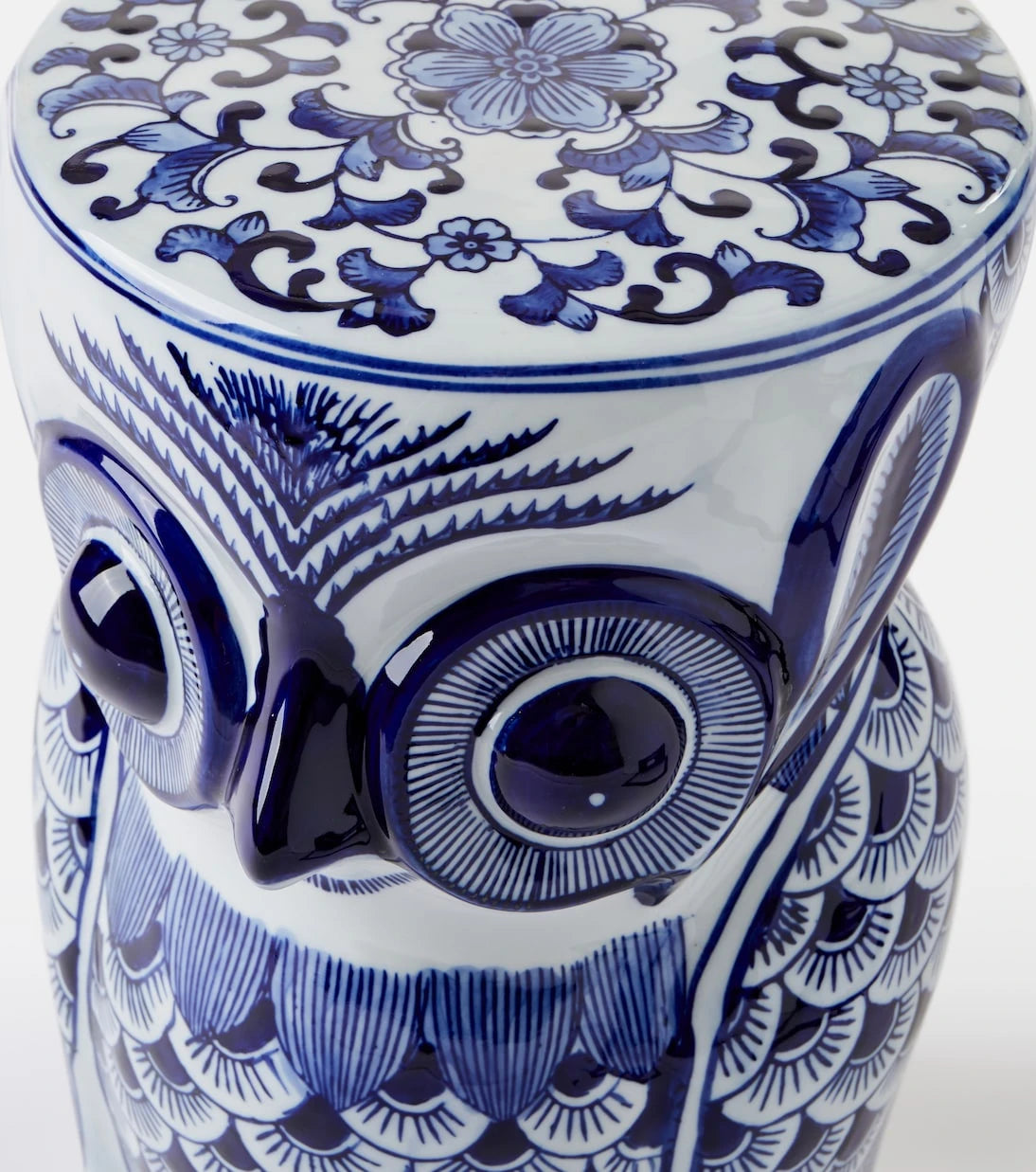 Polspotten - Flower Owl porcelain side table